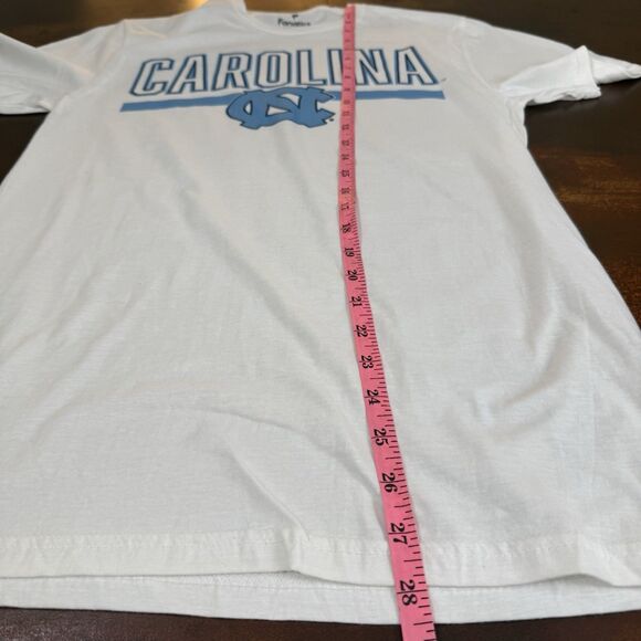 UNC University of North Carolina White t-shirt small Fanatics sportswear NC Blue - Picture 7 of 12